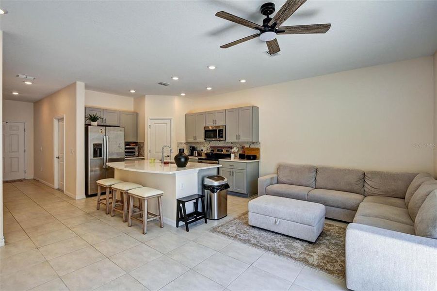 Furnished interior view inside a new home in , Kissimmee (Image 31). Furnished interior view inside a new home in , Kissimmee (Image 31).