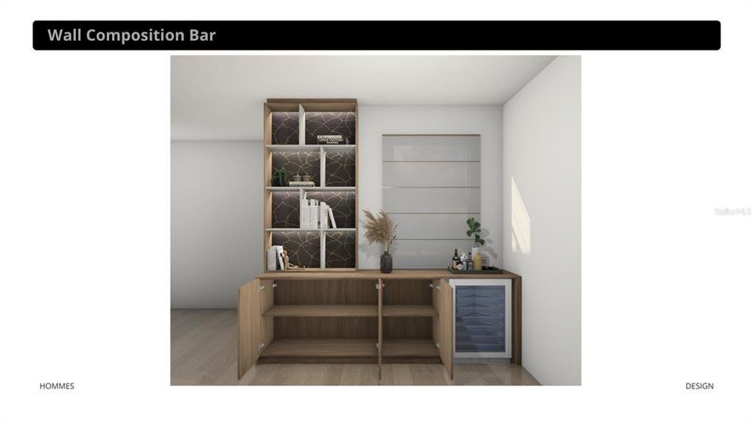 Furnished interior view inside a new home in , Winter Park (Image 34).