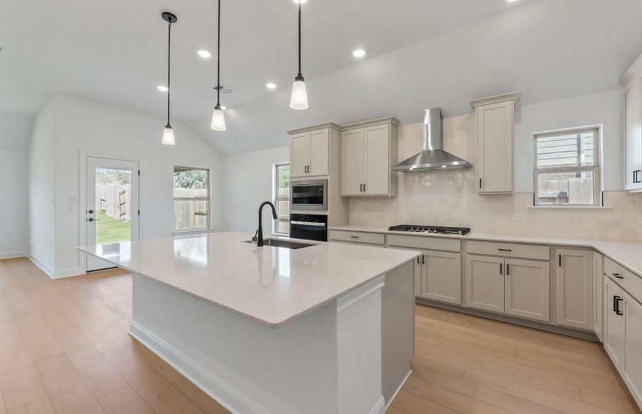 Furnished interior view inside a new home in Crescent Bluff, Georgetown (Image 12).
