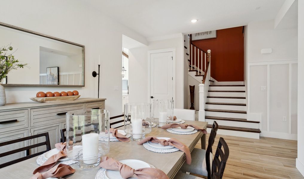 Delightful dining room