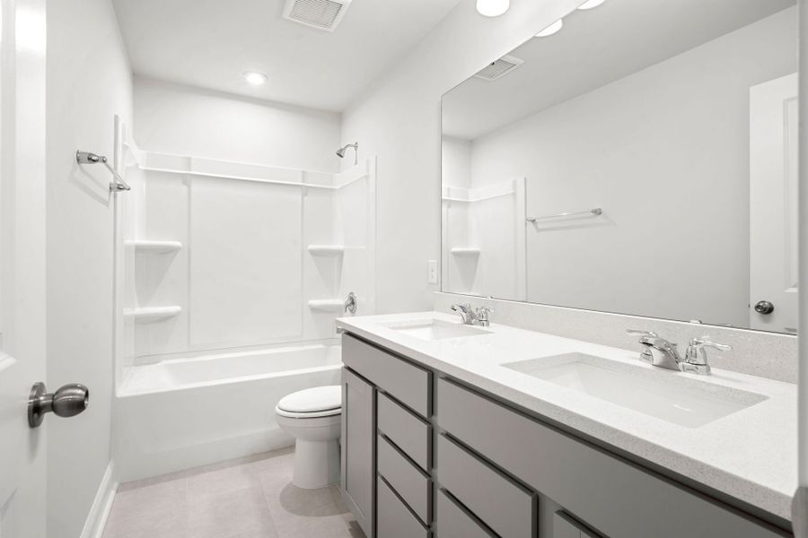 Furnished interior view inside a new home in Waterways, Richmond Hill (Image 10).