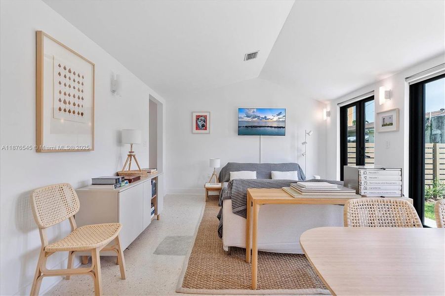 Furnished interior view inside a new home in , Miami (Image 39). Furnished interior view inside a new home in , Miami (Image 39).