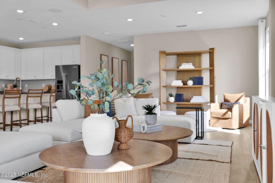 Furnished interior view inside a new home in Hyland Trail, Green Cove Springs (Image 8).