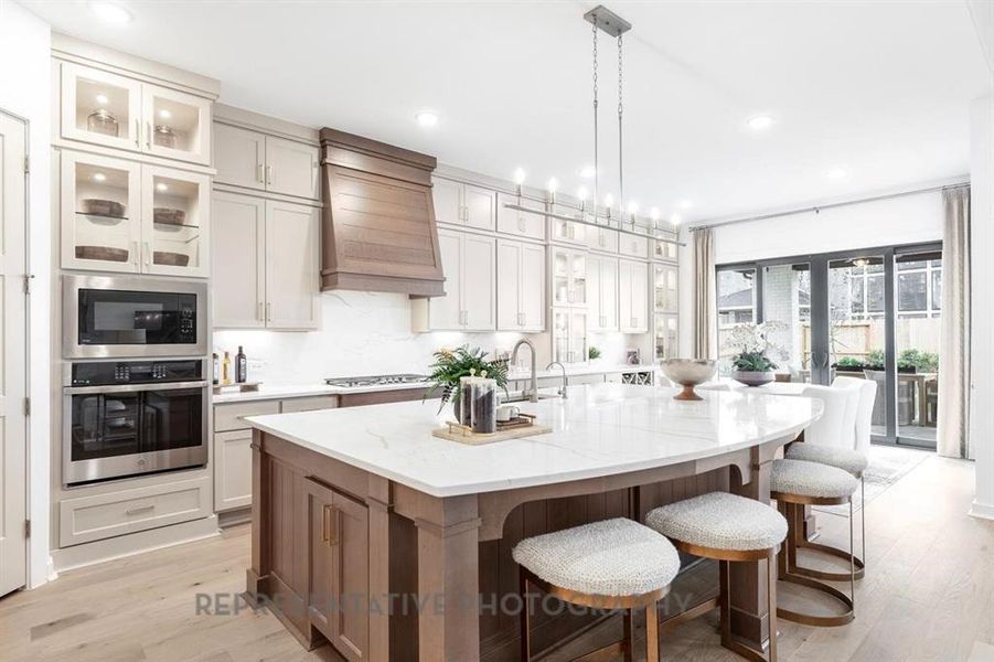 Furnished interior view inside a new home in Mustang Lakes, Celina (Image 33).
