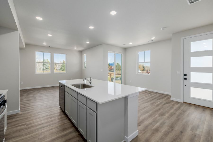 Furnished interior view inside a new home in Arras Park, Thornton (Image 12).