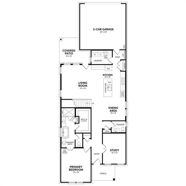 View of floor plan / room layout
