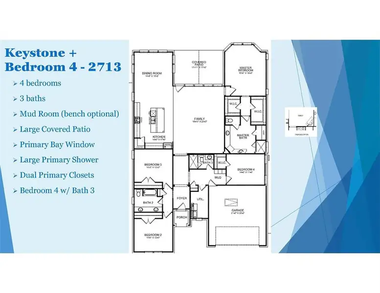 View of home floor plan