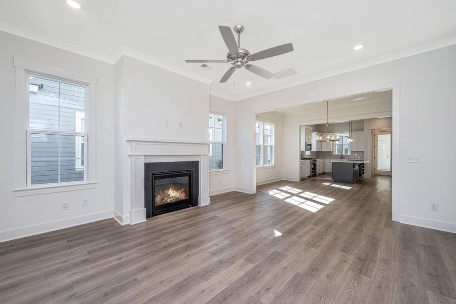 Representative unfurnished interior of a home built from the Aberdeen by Homes by Dickerson in Nexton, Summerville (Image 15).