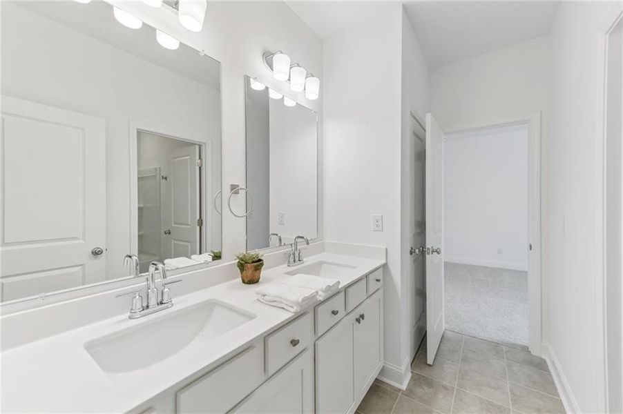 Furnished interior view inside a new home in Bailey Fence, Dacula (Image 8).