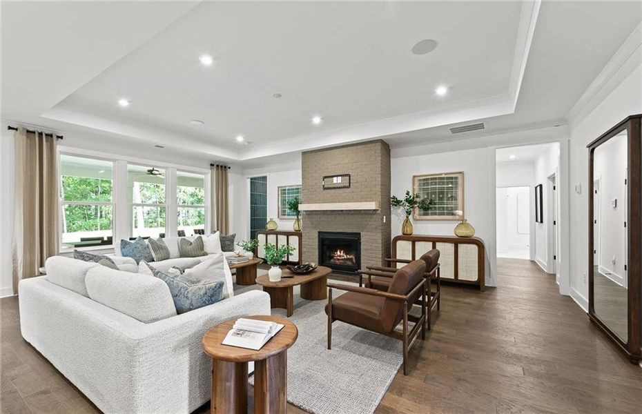 Furnished interior view inside a new home in , Villa Rica (Image 36).