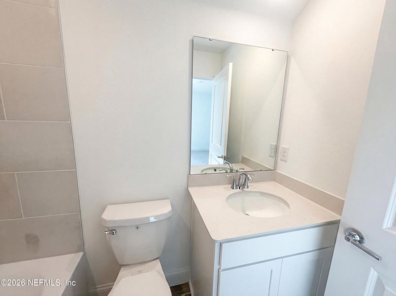 Furnished interior view inside a new home in Tributary, Yulee (Image 12).