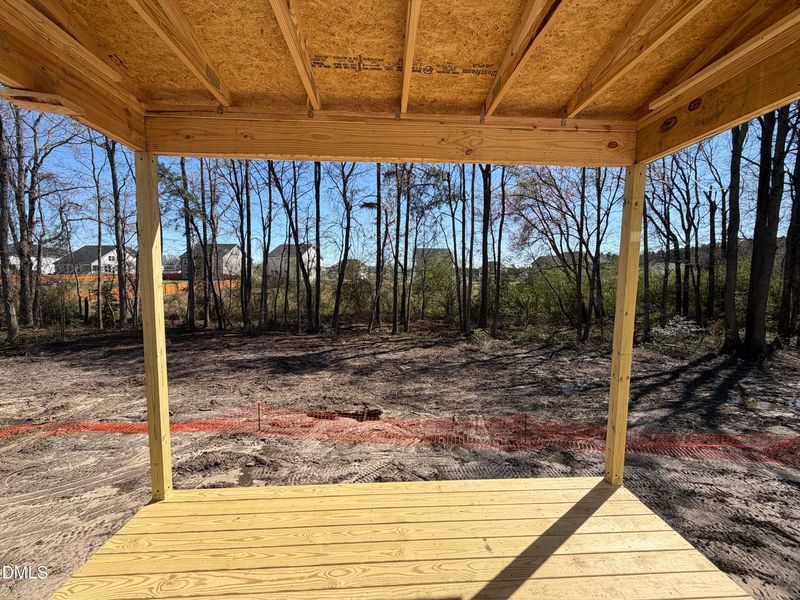 In-progress construction of a new home in Wellers Knoll, Lillington, NC (Image 34).