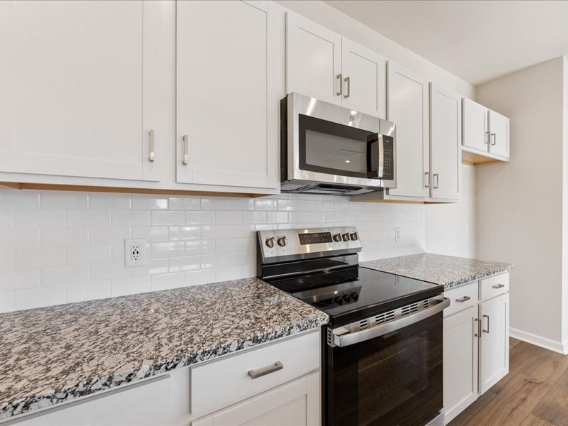 Furnished interior view inside a new home in Fifteen 15 Cannon, Charlotte (Image 9).