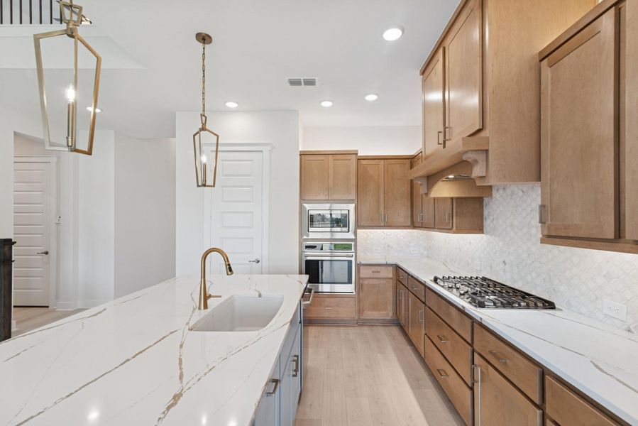 Furnished interior view inside a new home in ARTAVIA 50' Homesites, Conroe (Image 12).