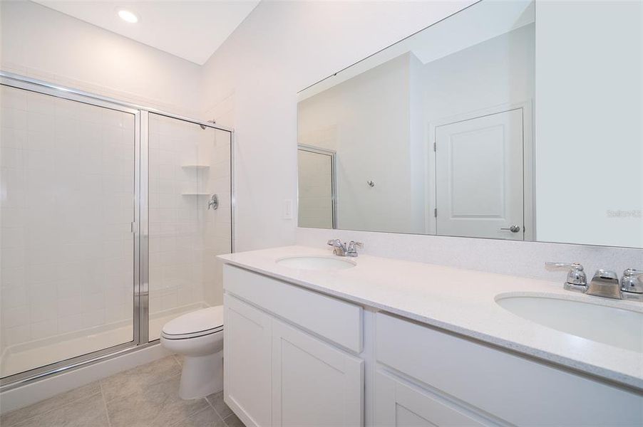 Furnished interior view inside a new home in Windsong: Estate Collection, Leesburg (Image 3).