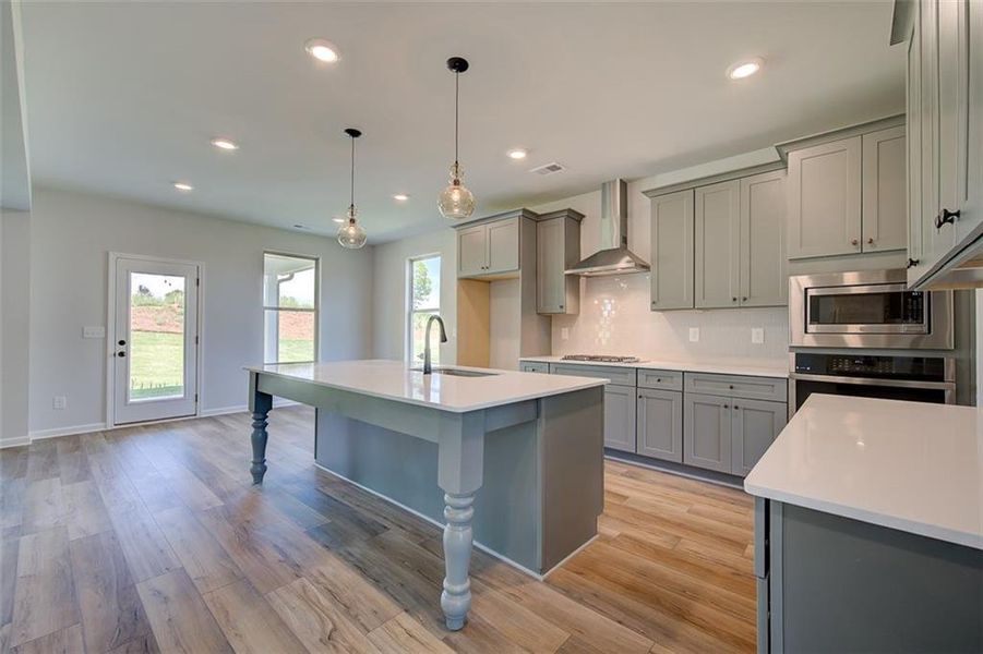 Furnished interior view inside a new home in Brighton, Locust Grove (Image 6).