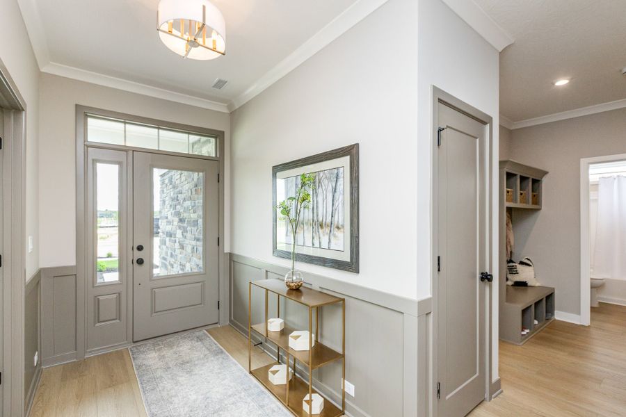 Representative furnished interior of a home built from the Wilmington by Fischer Homes in Easton Park, Dallas (Image 25).