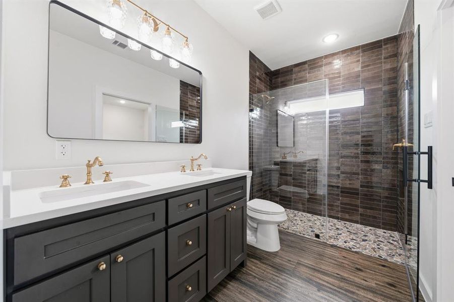 Furnished interior view inside a new home in , Hillsboro (Image 8).