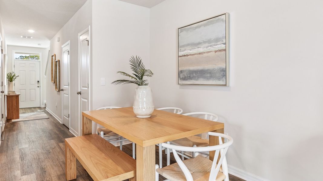 Representative furnished interior of a home built from the Pearson B by D.R. Horton in Oasis at Longwood Run, Sarasota (Image 7).