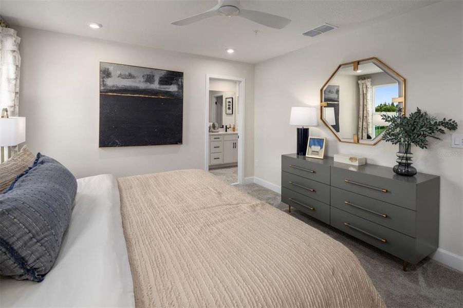 Furnished interior view inside a new home in Meadowlark Landing, Apopka (Image 12).