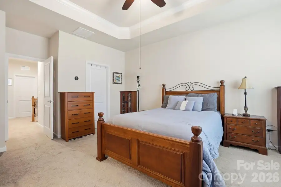Furnished interior view inside a new home in Stone Creek Townhomes, Matthews (Image 4).