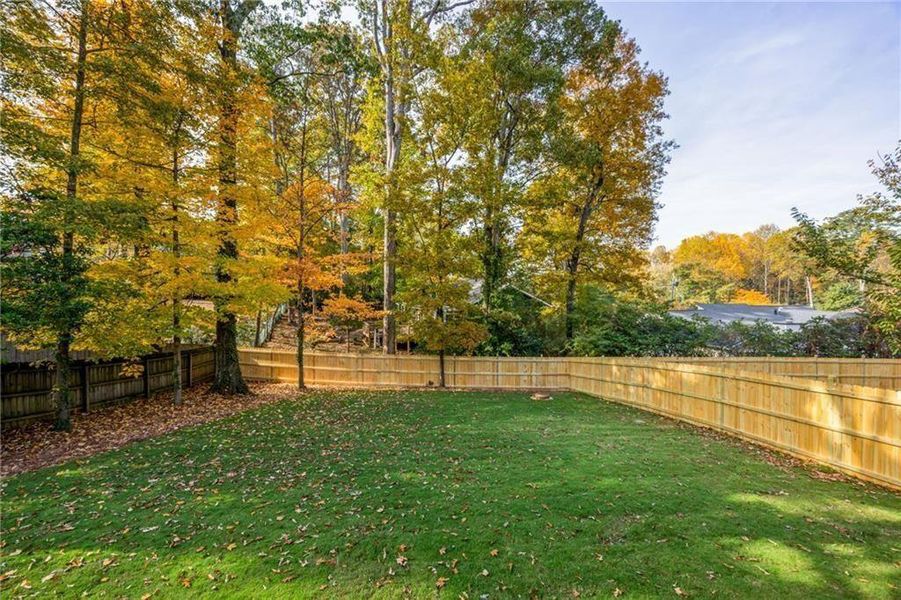 Exterior details and patio area of a home in , Chamblee (Image 26).