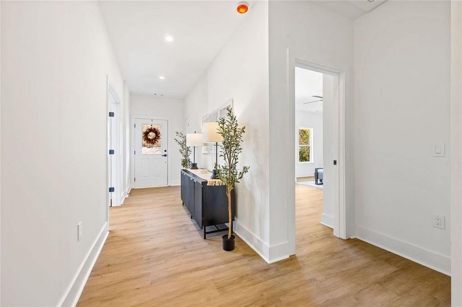 Furnished interior view inside a new home in , Atlanta (Image 7). Furnished interior view inside a new home in , Atlanta (Image 7).