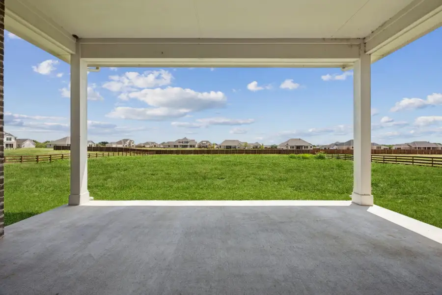 Representative exterior details of a home built from the Belmont by Centre Living Homes in Ellis Ranch Estates, Waxahachie (Image 3).