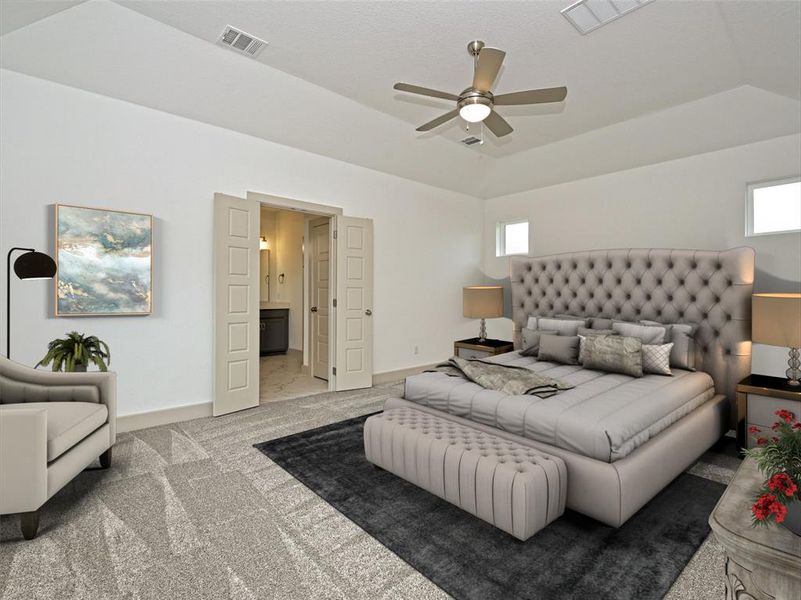 Owner's Retreat - Virtual Staging