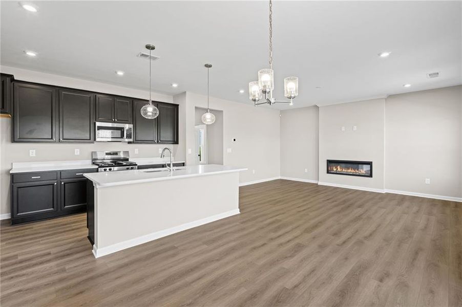 Furnished interior view inside a new home in Twin Lakes, Hoschton (Image 12). Furnished interior view inside a new home in Twin Lakes, Hoschton (Image 12).