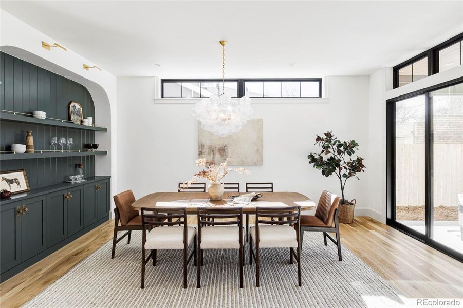 Furnished interior view inside a new home in , Denver (Image 7). Furnished interior view inside a new home in , Denver (Image 7).