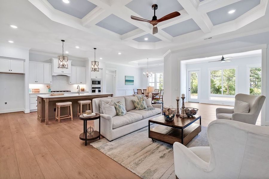 Furnished interior view inside a new home in St. James, Southport (Image 4).