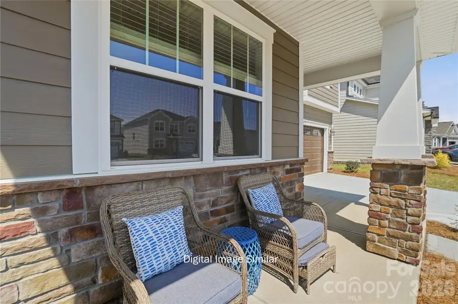 Exterior details and patio area of a home in Westfall, Gastonia (Image 2). Exterior details and patio area of a home in Westfall, Gastonia (Image 2).