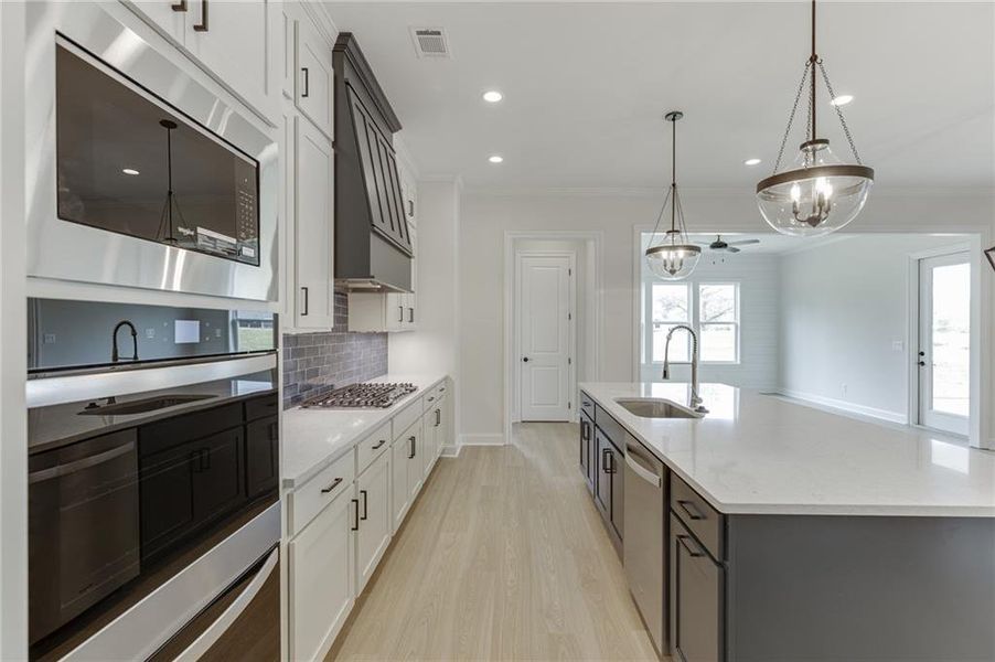 Furnished interior view inside a new home in , Cumming (Image 10).
