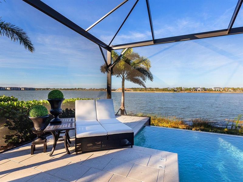 Exterior details and patio area of a home in , Sarasota (Image 34). Exterior details and patio area of a home in , Sarasota (Image 34).