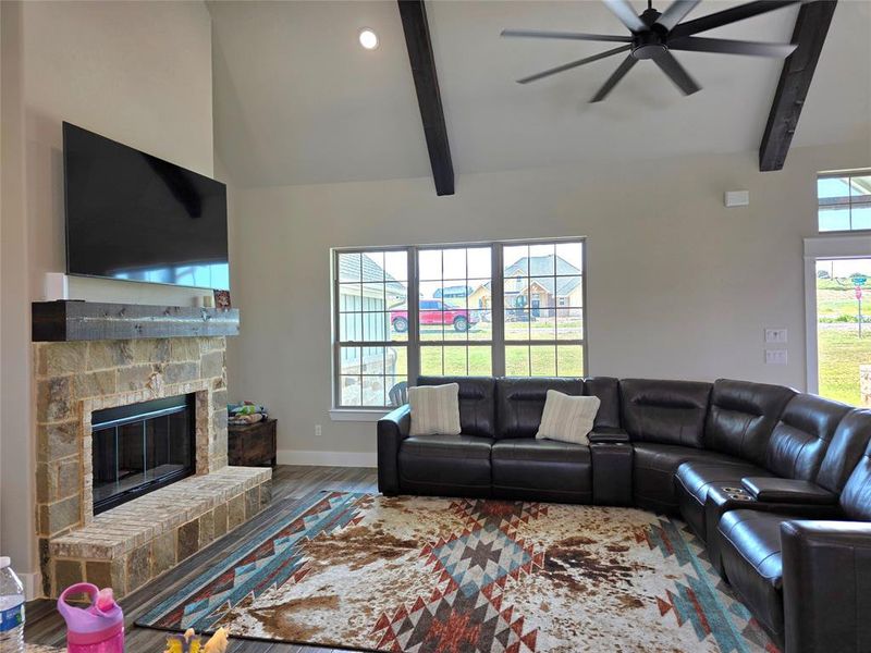 Furnished interior view inside a new home in , Springtown (Image 23).