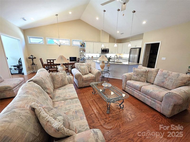Furnished interior view inside a new home in , Hickory (Image 22).
