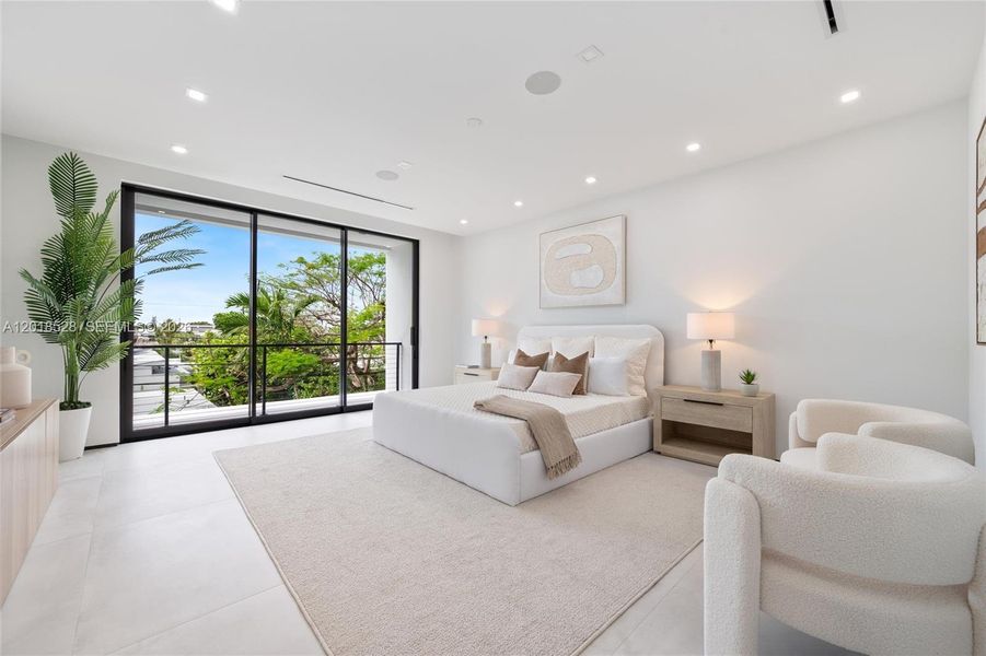 Furnished interior view inside a new home in , North Miami (Image 41).