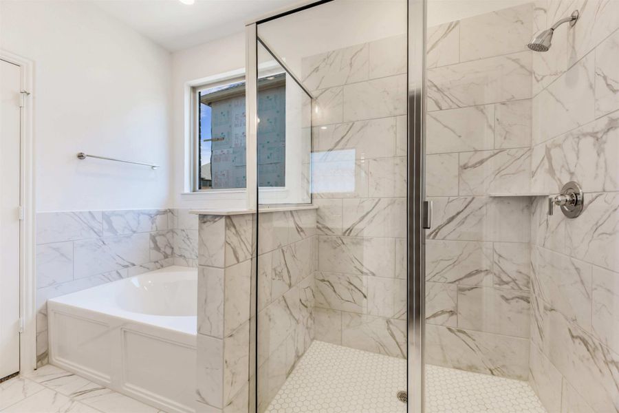 Furnished interior in a model home at Willow Springs 80's in Fort Worth (Image 33).