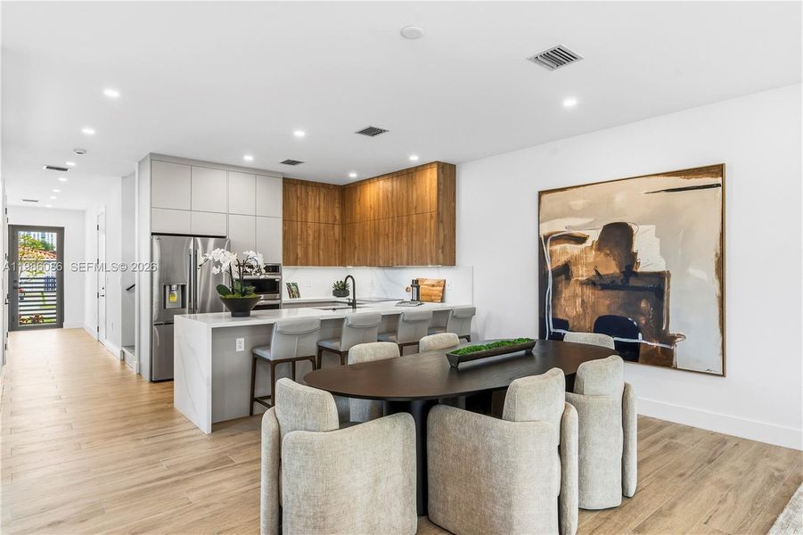 Furnished interior view inside a new home in , Miami (Image 53). Furnished interior view inside a new home in , Miami (Image 53).