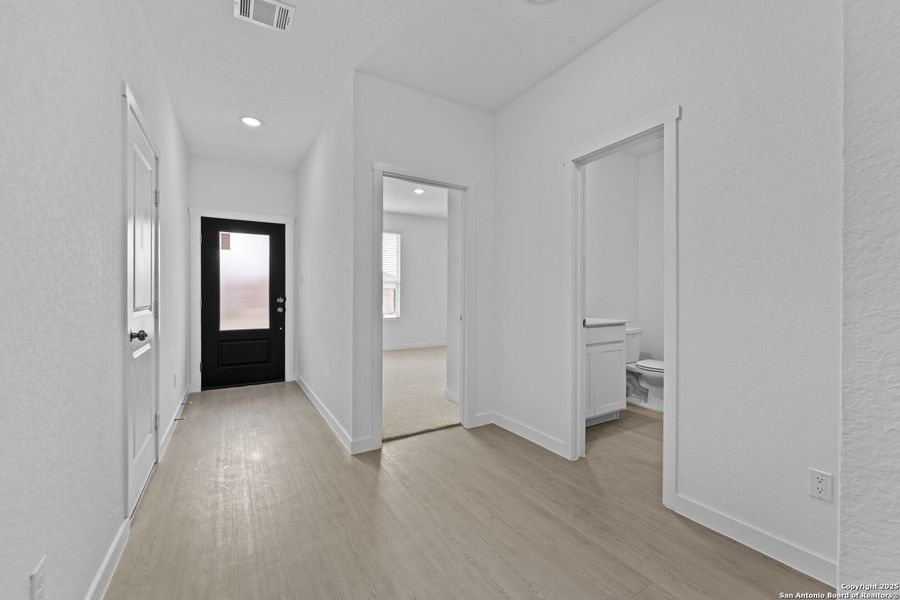 Spacious, unfurnished interior of a new home in Parkside: Coastline Collection, New Braunfels (Image 17). Spacious, unfurnished interior of a new home in Parkside: Coastline Collection, New Braunfels (Image 17).