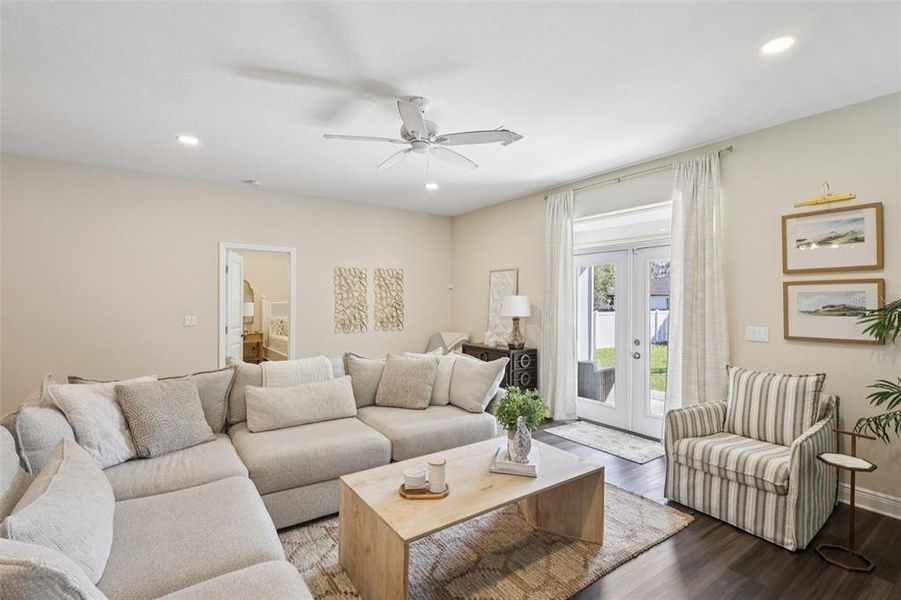 Furnished interior view inside a new home in , Tampa (Image 8).