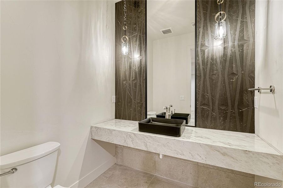 Basement Powder Room Basement Powder Room