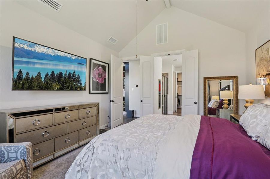 Furnished interior view inside a new home in , Northlake (Image 20).