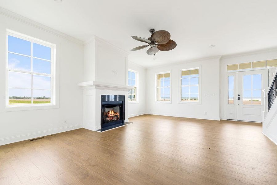 Spacious, unfurnished interior of a new home in , Georgetown (Image 19).