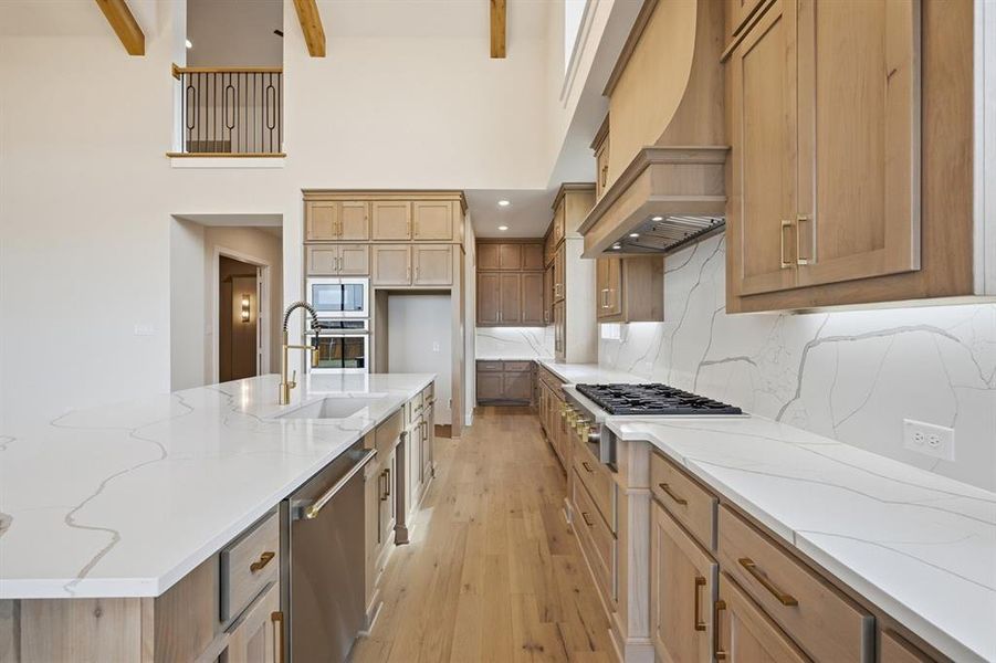 Furnished interior view inside a new home in Mustang Lakes, Celina (Image 13).
