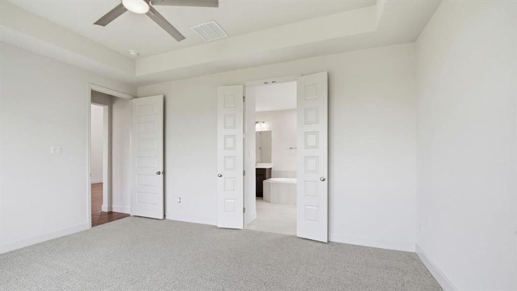 Spacious, unfurnished interior of a new home in Cambridge Crossing, Celina (Image 18). Spacious, unfurnished interior of a new home in Cambridge Crossing, Celina (Image 18).