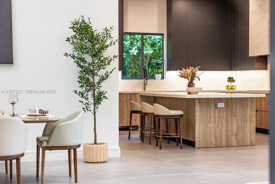 Furnished interior view inside a new home in , Biscayne Park (Image 42). Furnished interior view inside a new home in , Biscayne Park (Image 42).