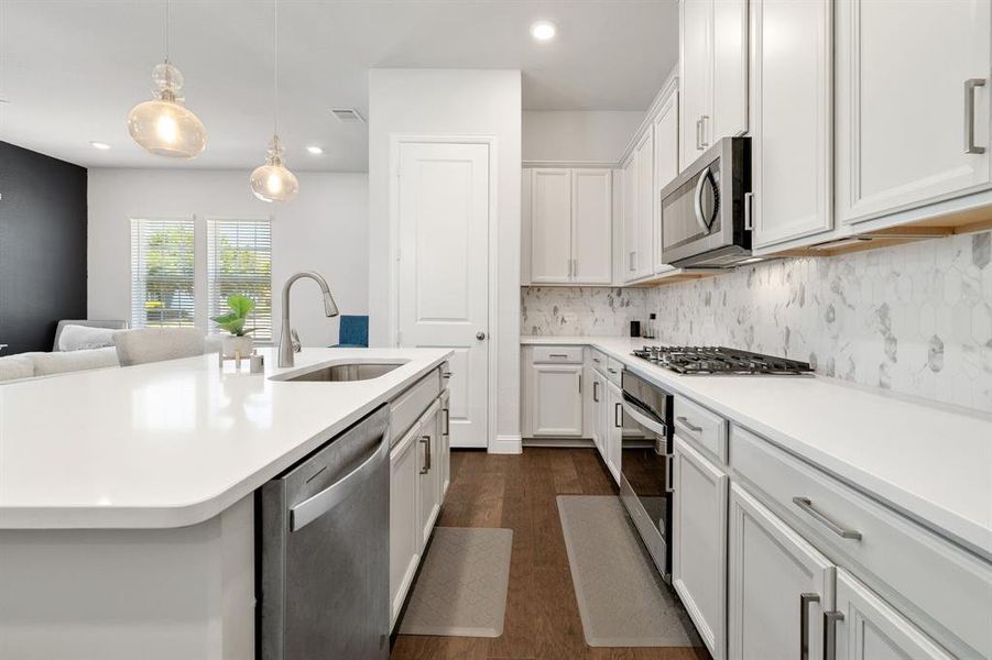 Furnished interior view inside a new home in , North Richland Hills (Image 25). Furnished interior view inside a new home in , North Richland Hills (Image 25).