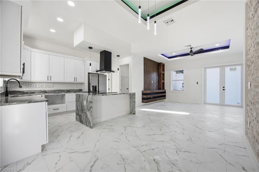 Furnished interior view inside a new home in , Labelle (Image 7).